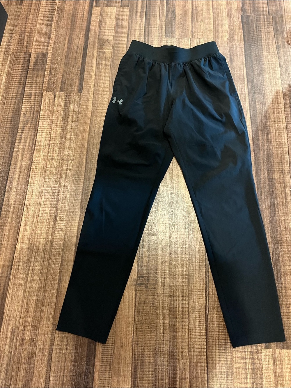 Under Armour Men’s Black Athletic Joggers with Logo